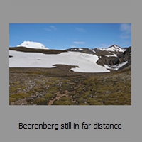 Beerenberg still in far distance